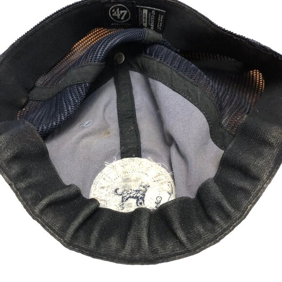 The Black Dog Est 1971 Circle Patch Hat 47 Brand Stretch Fit Mesh Back - Picture 6 of 11